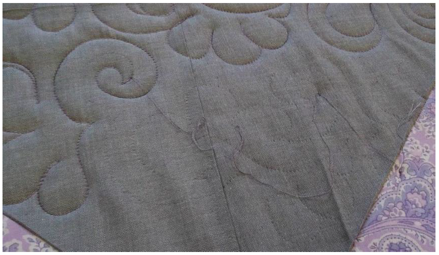 How to Use a Pantograph Heartbeat Quilting